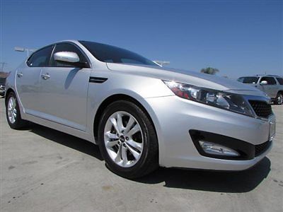 11 kia optima ex sedan silver panoramic roof navigation back up cam loaded