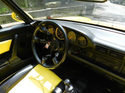 1974 PORSCE 911 1996 2006 MINT CONVERTIBLE LOW MILES YELLOW WIDEBODY RARE, US $33,500.00, image 24