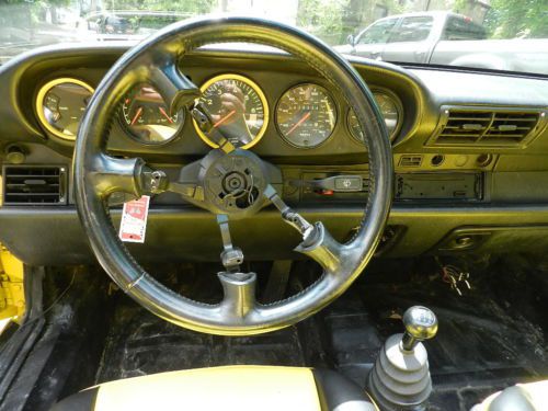 1974 PORSCE 911 1996 2006 MINT CONVERTIBLE LOW MILES YELLOW WIDEBODY RARE, US $33,500.00, image 27