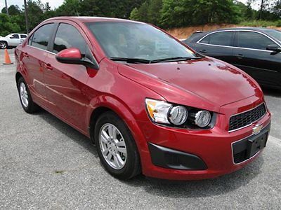 Chevrolet sonic lt low miles 4 dr sedan automatic 1.4l l4 mpi dohc 16v turbo cry