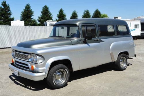 Restorable 1963 dodge town station wagon mopar 360/727 runs and drives project