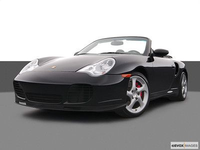 2004 porsche 911 turbo cabriolet tiptronic rare grey/grey/grey w/ kenwood nav