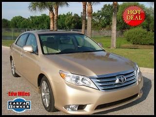 2011 toyota avalon limited leather sunroof rear camera jbl audio &amp; more