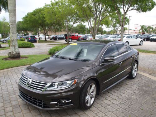 2013 volkswagen cc r-line turbo like new auto only 1100 miles nav/bluetooth