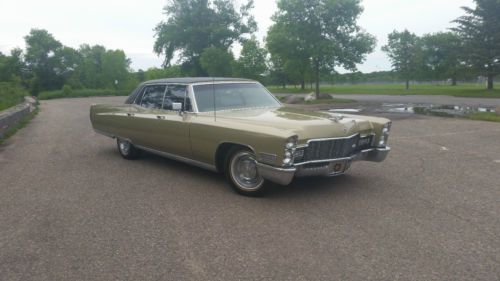 1968 cadillac fleetwood brougham sedan 4-door 7.7l