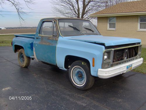 1979 chevrolet c-10 stepside shortbed pickup 48,006 actual miles !