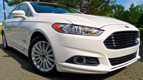 2013 ford fusion hybrid energi plug in/ navigation/rear view camera/ moonroof