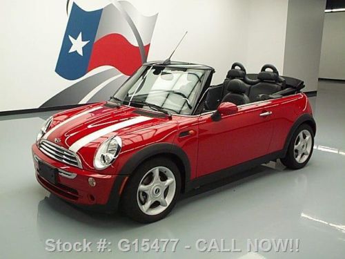 2006 mini cooper convertible automatic heated seats 40k texas direct auto