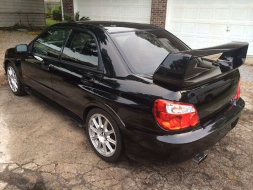 2005 subaru impreza wrx sti sedan 4-door 2.5l