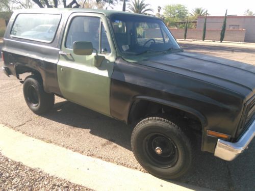 1985 chevrolet blazer 6.2 diesel 4x4