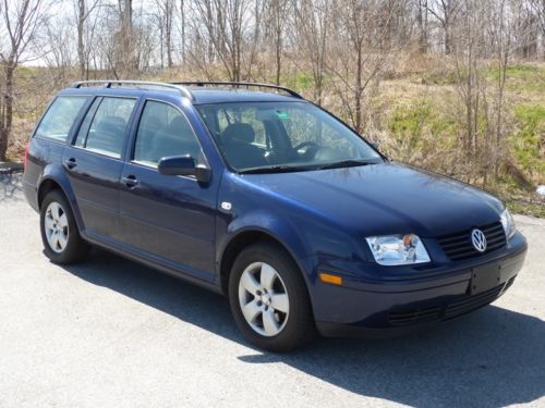 2003 volkswagen jetta gls wagon 1 owner, new tbelt, cold a/c, new tires, 100%