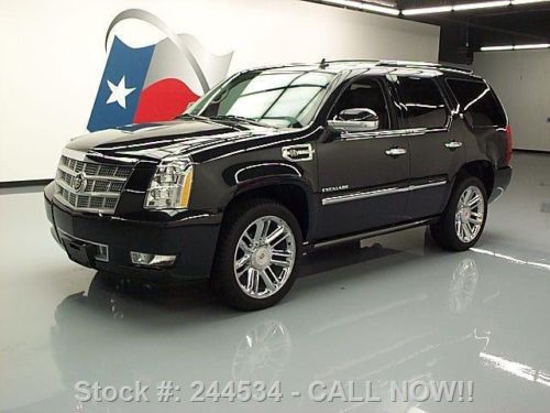 2013 cadillac escalade platinum hybrid sunroo nav 11k texas direct auto