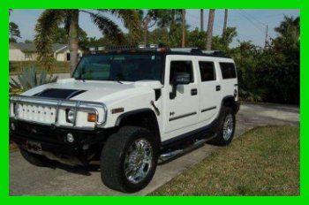 2007 hummer h2 6l v8 16v suv onstar bose sunroof dvd leather navigation