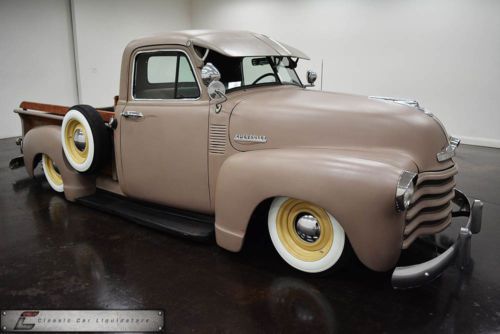 1953 chevrolet 3100 custom pickup with hydraulics 216 6 cylinder 3 speed manual