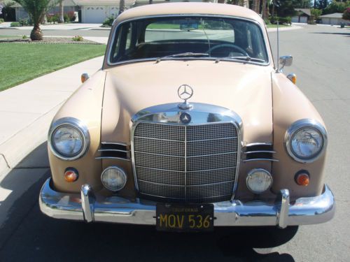 190d diesel mercedes 1961 ponton with air condition=  no reserve =