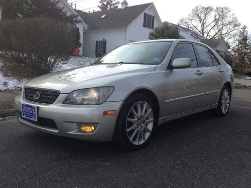 2005 lexus is 300  5 speed manual low miles