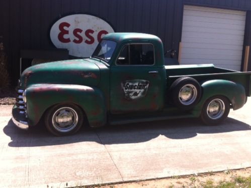 1952 chevy 3100 pick up  rat rod