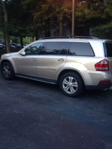 Md inspected gold 2007 mercedes gl 450 in excellent condition 110176k miles