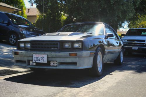 1985 mercury capri rs (mustang gt) 5.0 t-top smogged / registered thru 2/2015