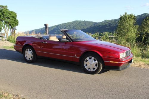 1993 cadillac allante - low miles - exceptional! see video