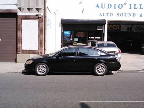 Nissan altima 2003 se v6 package 5 speed manual transmission - black on black
