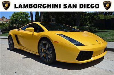 2008 lamborghini gallardo coupe. e-gear. low miles. carbon fiber. loud exhaust!