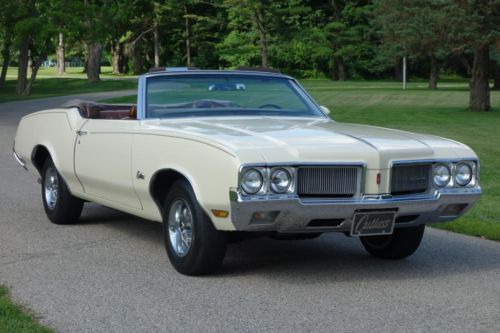 1970 oldsmobile cutlass supreme convertible 350 rocket v8 automatic matching #&#039;s