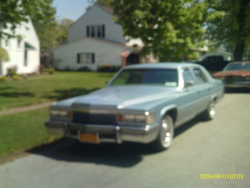 1979 cadillac fleetwood brougham d&#039;elegance sedan 4-door 7.0l