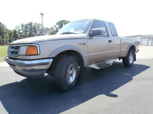 1996 ford ranger xlt ext cab v6 gas saver low miles work truck clean no reserve