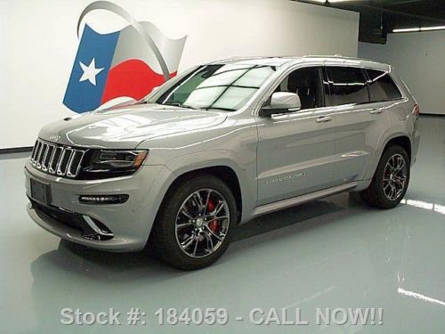 2014 jeep grand cherokee srt 4x4 hemi pano roof nav 18k texas direct auto