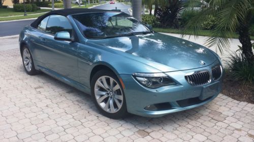 2010 bmw 650i convertible 20k original