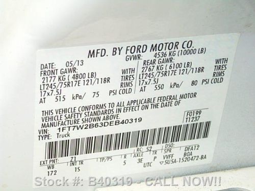 2013 FORD F250 CREW 4X4 LONGBED 6.2L V8 BEDLINER 32K MI TEXAS DIRECT AUTO, US $28,980.00, image 11