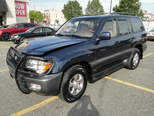 2002 Toyota Land Cruiser 4.7L V8 4WD SUV Premium Repairable Rebuilder Easy Fix, US $11,995.00, image 3