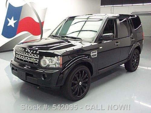 2010 land rover lr4 4x4 sunroof leather 22&#034; wheels 56k texas direct auto