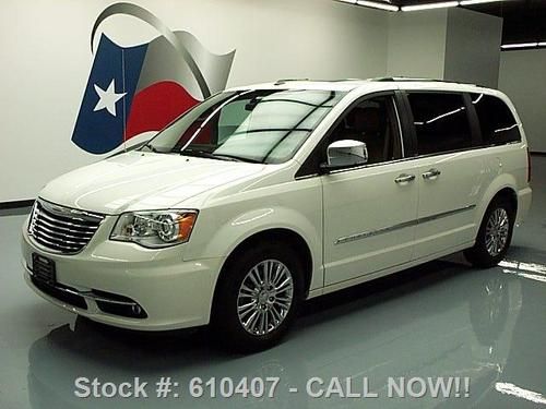 2011 chrysler town &amp; country ltd sunroof nav rear cam texas direct auto