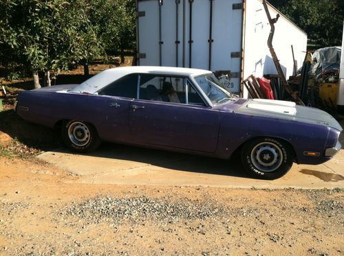 1970 dodge dart swinger 340 plum crazy original matching numbers