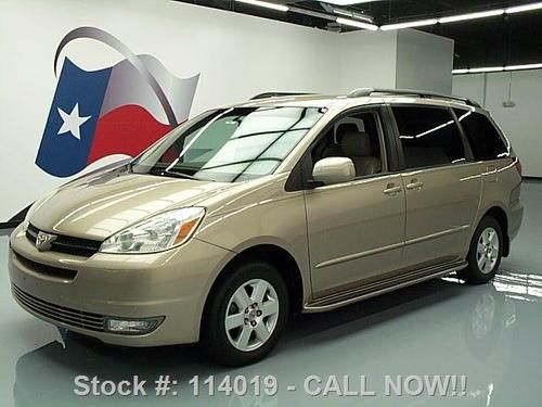 2004 toyota sienna xle 7-pass leather roof rack 45k mi! texas direct auto