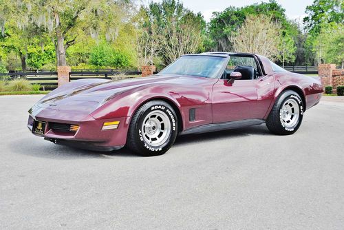 Magnificent just 23,967 original miles 81 chevrolet corvette 1 owner mint t-top