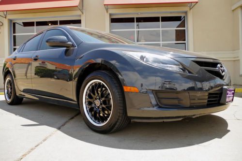 2012 mazda 6 i sedan, 17&#034; custom wheels, cd changer, more!