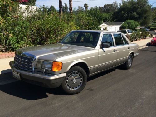 1989 mercedes-benz 420sel base sedan 4-door 4.2l