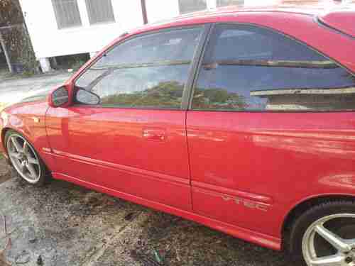 2000 Honda Civic Si 41k Original Custom Milano Red/Black Leather B16A2 DOHC VTEC, US $9,000.00, image 10