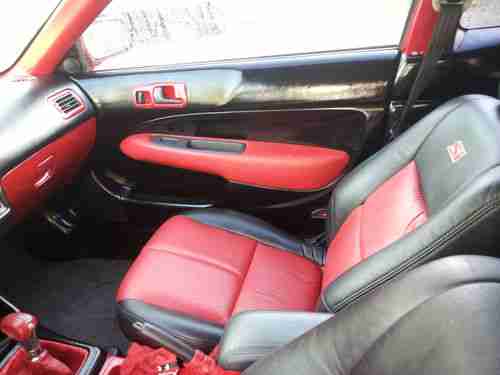 2000 Honda Civic Si 41k Original Custom Milano Red/Black Leather B16A2 DOHC VTEC, US $9,000.00, image 12