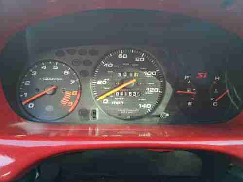 2000 Honda Civic Si 41k Original Custom Milano Red/Black Leather B16A2 DOHC VTEC, US $9,000.00, image 16