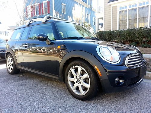 2008 mini cooper clubman with 15" run flats &amp; sports mode &amp; bluetooth w-roof rac