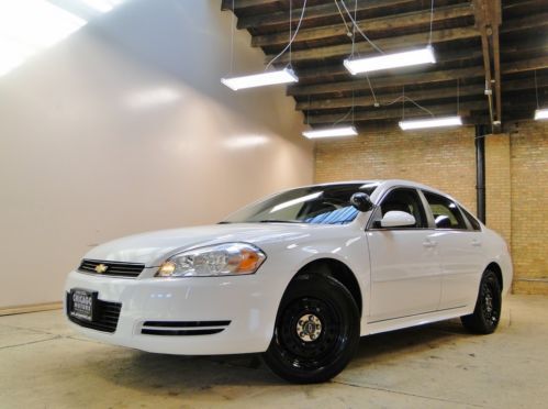 2011 chevy impala 9c1 police, 89k miles, white, good tires, clean