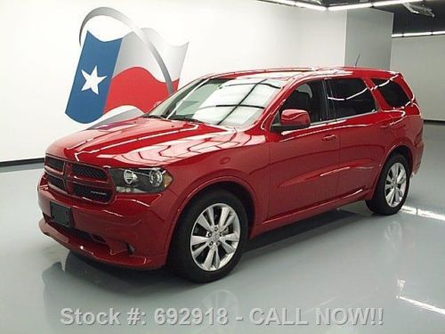 2011 dodge durango r/t hemi awd 7-pass leather 20&#039;s 57k texas direct auto