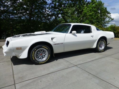 1977 pontiac firebird trans am 4 speed a/c # matching 66k