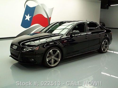 2012 audi s4 3.0t quattro prestige awd 6spd sunroof nav texas direct auto