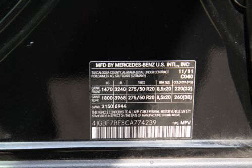 2012 Mercedes-Benz GL450 P 2 Base Sport Utility 4-Door 4.6L, image 7