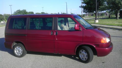 2000 volkswagen eurovan gls standard passenger van 3-door 2.8l